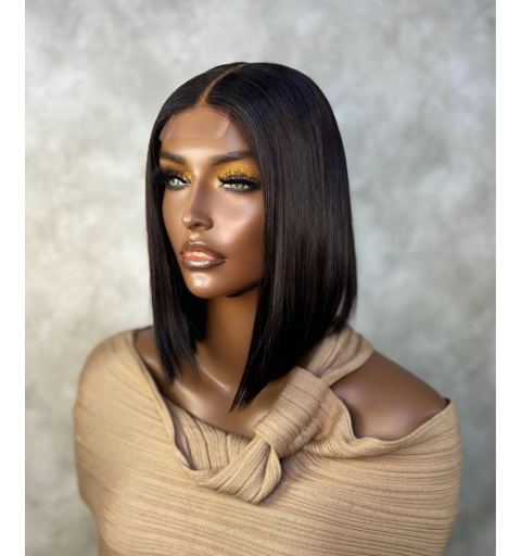 Double-drawn Bob Wig